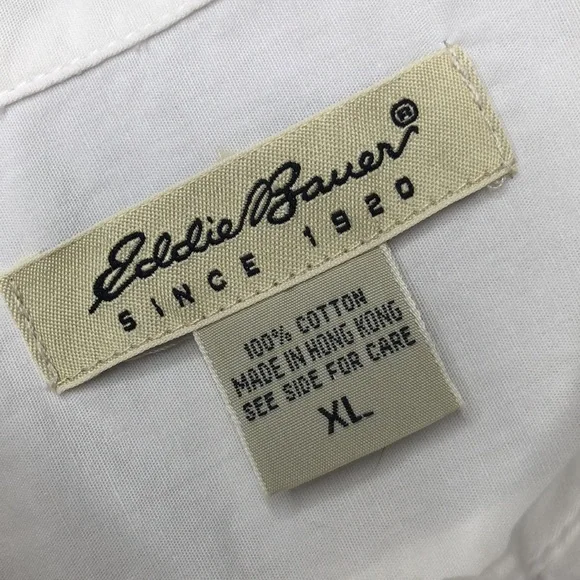 Eddie Bauer Women’s Button Front, French Cuff Cotton Poplin Shirt - Picture 7 of 8
